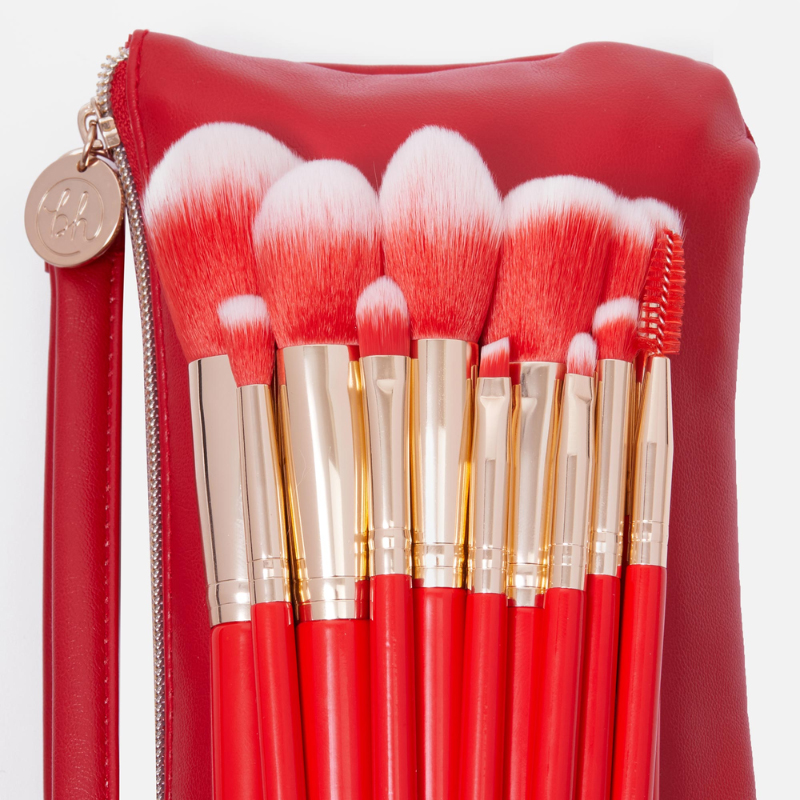  Bộ Cọ Trang Điểm 12 Cây BH COSMETICS Miss Claus BHBO49
